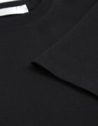 m&d fashion T-shirt Basic Negru din Bumbac Meranissea