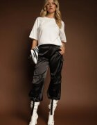 m&d fashion Tricou Basic Alb din Bumbac Meranissea