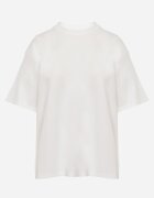m&d fashion Tricou Basic Alb din Bumbac Meranissea