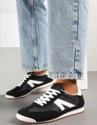 maira Adidași Negri Decorați Cu Motiv Geometric Clevandra