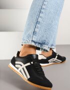 maira Adidași Negri Tip Clasici Tenisi Decorați Cu Cusături Zardiva