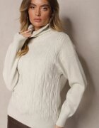  Maletă Casual Bej cu Model în Relief Daivyn