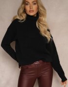  Maletă Casual Negru cu Croială Dreaptă Derilena