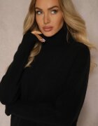  Maletă Casual Negru cu Croială Dreaptă Derilena