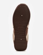 marquiiz Sneakers Casual din imitație de zamsă cu inserții geometrice pe lateral Sadiqa Maro
