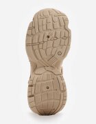marquiiz Sneakers chunky pe platformă texturată cu emblemă în formă de inimă Chylera Bej închis