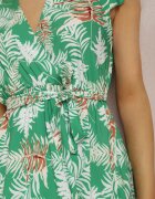 may moda Rochie Verde cu curea Helomeda