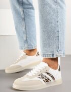 mellisa Adidași Clasici Bej-imprimeu leopard cu talpă semitransparentă Niniel
