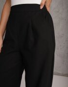 melya by melody Pantaloni Negri Largi din In cu Elastic în Talie Airelttis