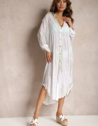 melya by melody Rochie Verde deschis Supradimensionată în stil cămașă Werosa