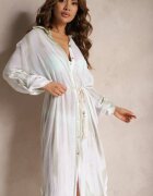 melya by melody Rochie Verde deschis Supradimensionată în stil cămașă Werosa