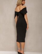 messaya Rochie de cocktail Elegantă Neagră spaniolă mulată Nuelia