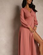 messaya Rochie de cocktail Rozalie cu fentă decorativă la picior Erullia