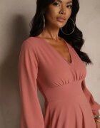 messaya Rochie de cocktail Rozalie cu fentă decorativă la picior Erullia