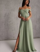 messaya Rochie Verde Deschis Elegantă Lungă Spania Cu despicătură la tiv Idelia