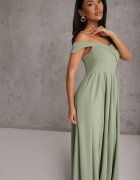 messaya Rochie Verde Deschis Elegantă Lungă Spania Cu despicătură la tiv Idelia