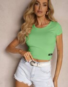 metrofive Tricou cu mânecă scurtă Rebrate Verde Opolia