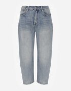 milas91 Blugi Albastre High Waist Mom Fit Zolseli