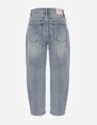 milas91 Blugi Albastre High Waist Mom Fit Zolseli