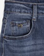 milas91 Blugi Albaștri Drepți Regular Waist Fesalira