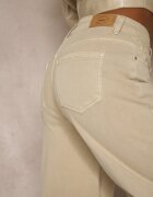 milas91 Blugi bej High Waist Wide Leg Meorise