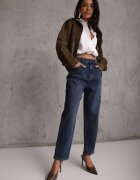 milas91 Blugi bleumarin Mom Fit talie înaltă cu Vâscoză Erralia