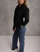 milas91 Blugi Delari Albaștri