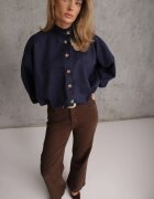 milas91 Blugi din bumbac cu croială drept Standard Waist Etelvina Maro