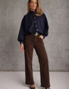 milas91 Blugi din bumbac cu croială drept Standard Waist Etelvina Maro