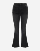 milas91 Blugi Flare High Waist bogat în bumbac cu buzunare cu clapetă la spate Anattisa Negri