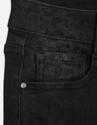 milas91 Blugi flare high waist cu conținut ridicat de bumbac Drienne Negri
