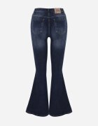 milas91 Blugi Flare Standard Waist cu bumbac în stil Y2K Lucila Albaștri