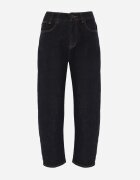 milas91 Blugi High Waist cu croială Mom Jeans din bumbac Cirette Bleumarin