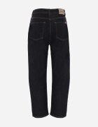 milas91 Blugi High Waist cu croială Mom Jeans din bumbac Cirette Bleumarin