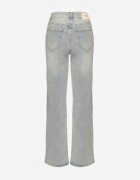 milas91 Blugi Largi Albastru Deschis High Waist Lanosisa