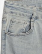 milas91 Blugi Largi Albastru Deschis High Waist Lanosisa