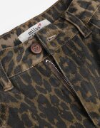 milas91 Blugi Leopard Evazați Talie Înaltă Din Bumbac Enerre