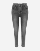 milas91 Blugi modelatori de tip Skinny cu bumbac Oneim Gri