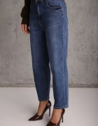 milas91 Blugi Mom Fit din bumbac până la gleznă Carmenrose Albaștri