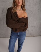 milas91 Blugi Mom Fit din bumbac până la gleznă Carmenrose Albaștri