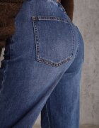 milas91 Blugi Mom Fit din bumbac până la gleznă Carmenrose Albaștri