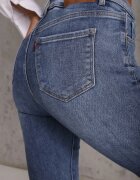 milas91 Blugi Skinny cu bumbac și elastic în talie Finonas Albaștri