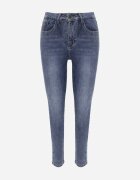 milas91 Blugi Skinny cu bumbac și elastic în talie Finonas Albaștri