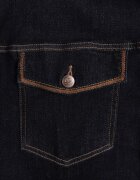 milas91 Jachetă de blugi albastră cu bumbac cu ornamente decorative Nedine