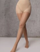 minimi Ciorapi pantalon 40 DEN cu adaos de bumbac și inserție modelatoare Tristan Bej