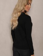 miss poem Cardigan Omelle Negru