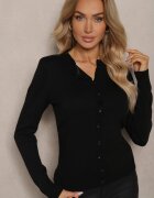 miss poem Cardigan Omelle Negru