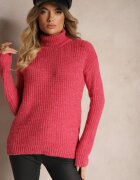 miss poem Guler înalt Casual Fucsia Ertinna