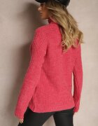 miss poem Guler înalt Casual Fucsia Ertinna