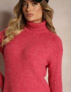 miss poem Guler înalt Casual Fucsia Ertinna